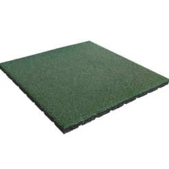 Clearance Gummiplatta 25mm - 50x50 cm - Grön Trädgårdsprydnader