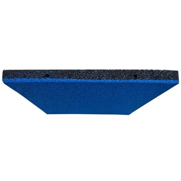 Gummiplatta 45mm Blå - 50x50cm - hålanslutning