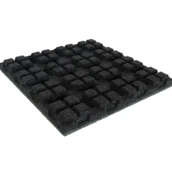 Outlet Gummiplattor 55 mm - 1 m2 (4 plattor à 50 x 50 cm) - Grön Trädgårdsprydnader