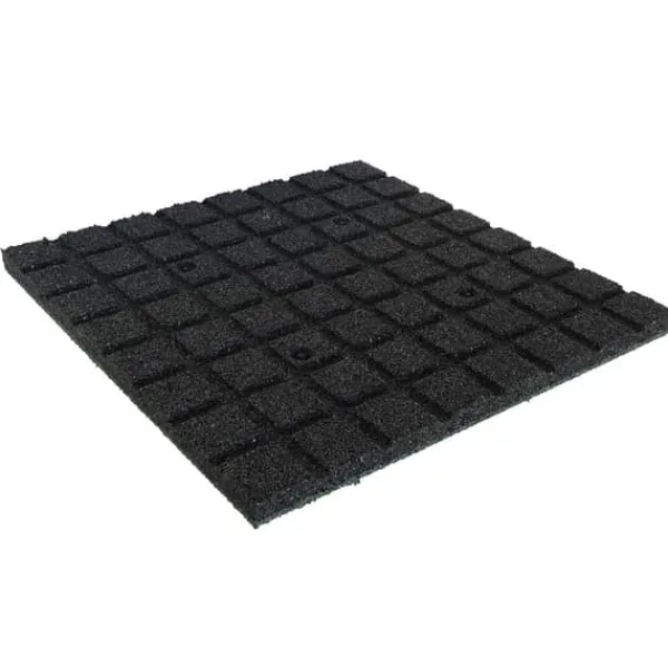Online Gummiplattor 30 mm - 1 m2 (4 plattor à 50 x 50 cm) - Grön Trädgårdsprydnader
