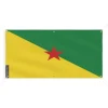 Guyana Flag Banner 6 öljetter 140x280cm i polyester