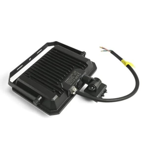 Halogenstrålkastare PIR-rörelsesensor 50W neutralt ljus 5000K 4750lm IP65 FLOOD Videx Säkerhetslampor