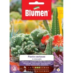 HALVMIX KAKTUSVÄXTER BLOMSTER TRÄDGÅRDSSAMT SÄDESÄTTNINGAR
