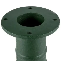 Handvattenpumpstativ, 22,86x22,86x66 cm, Grön, Gjutjärn Fontäner & Dammar