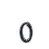 Haushalt Blastic House Number 0 150Mm Black