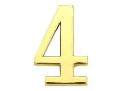 Sale Haushalt Door Number 4 Gp-4 45Mm Gold Adresskyltar & Husnummer