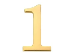Sale Haushalt Door Number 1 Gp-1 45Mm Gold Adresskyltar & Husnummer