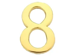 Best Haushalt Door Number 8 Gp-8 45Mm Gold Adresskyltar & Husnummer
