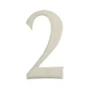 New Haushalt Door Number 2 Ss-2 62Mm Stainless Ste Adresskyltar & Husnummer