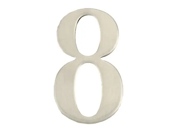 Hot Haushalt Door Number 8 Ss-8 62Mm Stainless Ste Adresskyltar & Husnummer