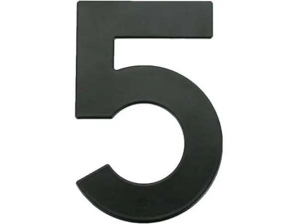 Haushalt House Number 5 Mb-5 145Mm Black