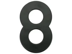 Discount Haushalt House Number 8 Mb-8 145Mm Black Adresskyltar & Husnummer
