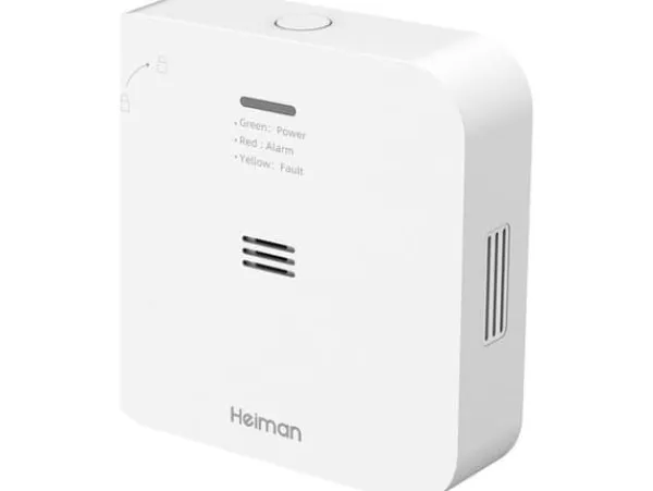 Heiman Intelligent WiFi kolmonoxidvarnare Heiman WS-720ES Tuya Rök- & Koloxiddetektorer