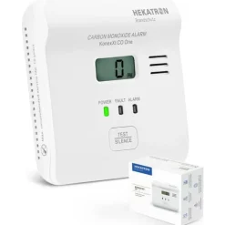 Hekatron KonexXt CO One Kolmonoxid-detektor inkl. 10 års batteri batteri Detektering Kolmonoxid