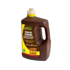 Heltäckande flytande gödningsmedel - SOLABIOL - 2,5 L - Upp till 250 L lösning - Universal - Alla typer av grödor