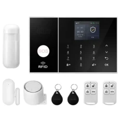 Hemlarmssystem, Smarta Hem-integration, Realtidsaviseringar,2G GSM WiFi Kit A, EU Kontakt