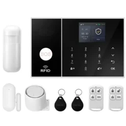 Hemlarmssystem, Smarta Hem-integration, Realtidsaviseringar,2G GSM WiFi Kit A, EU Kontakt