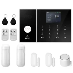 Hemlarmssystem, Smarta Hem-integration, Realtidsaviseringar,2G GSM WiFi Kit B, EU Kontakt