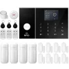 Hemlarmssystem, Smarta Hem-integration, Realtidsaviseringar,2G GSM WiFi Kit E, EU Kontakt
