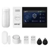 Discount Hemlarmssystem, Trådlös Anslutning, Smart Automation,GSM 2G WiFi Kit A, EU-kontakt Hemlarmsystem