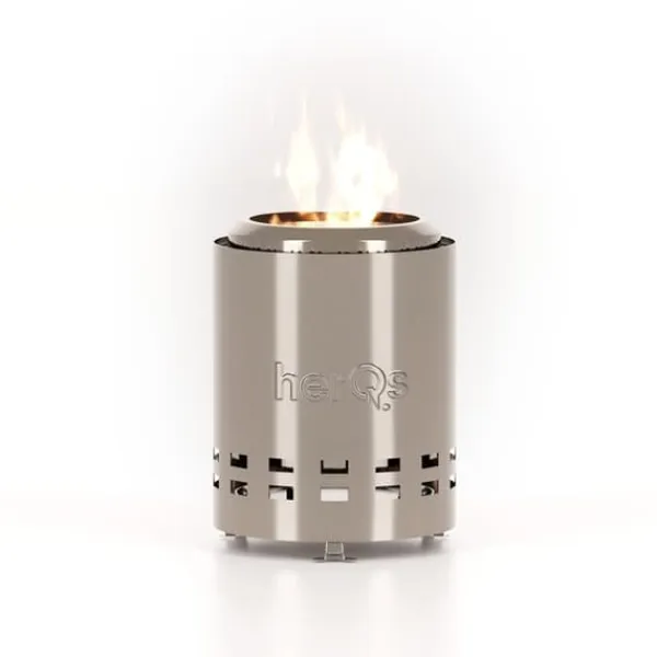 Best HerQs - Mighty Smokeless FirePit Öppna Spisar