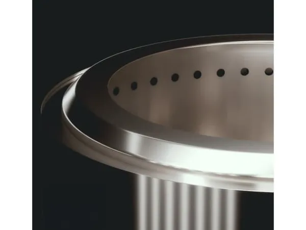 Online herQs Smokeless FirePit - Cozy - Silver Öppna Spisar