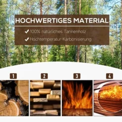 Sale Högbädd i massivt trä 60x60x23 cm, mörkbrun – planteringslåda/örtlåda Planteringsbänkar