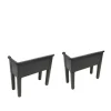Discount Höjd trädgårdsbädd, Material: PP och gummi, Dimensioner: 75*34,5*65,5 cm, Form: Rektangulär, Belastningskapacitet: 25 kg, Antal artiklar: 2 Planteringsbänkar