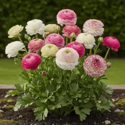 Sale Hjärta av exotism blomlökar - Ranunkler Ranunculus blandning av pastellfärger (40 stycken) diameter 5-6cm Blommor