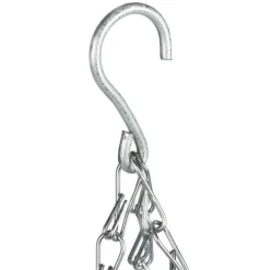 Hängande blomkorg set, 30x25 cm, Brun