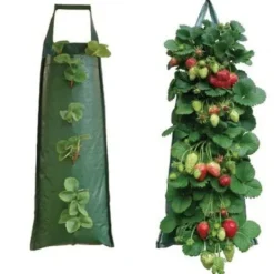Hängande Odlingspåsar med 8 Fickor - 2 pack Krukor & Växtbehållare