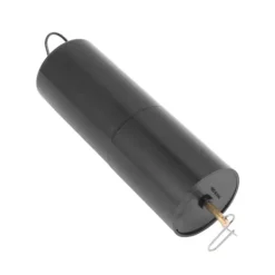 New Hängande svart roterande motor för vindspinnare, batteridriven Vinddekoration