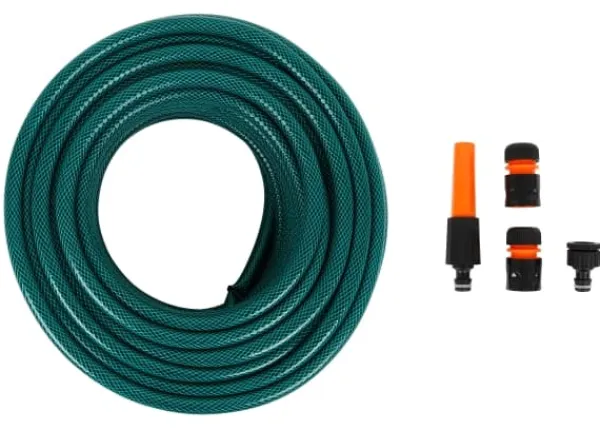 Hot Home it Garden® 5-delad vattenslang 1/2" 30 meter Bevattning