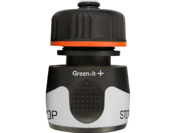 Clearance HOME It Garden Premium slangkoppling med stopp 1/2" Bevattning