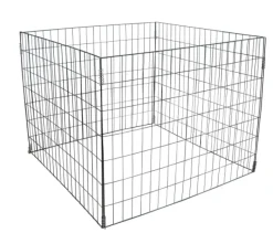 New HOME It® kompostbeholder 567 liter sort - 90 x 90 x H70cm. Kompostering