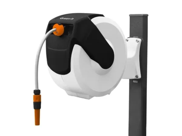 Online HOME It® slangeboks med automatisk oprul 35 meter slange 8 bar Bevattning