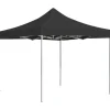 Hot Hopfällbart partytält i aluminium 2x2 m | Färg: Antracit | Storlek: 2x2 m Tält & Lusthus