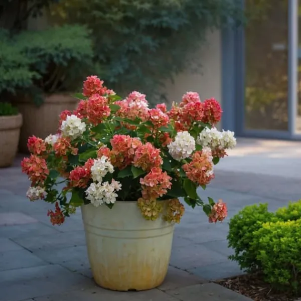 Hortensia - Hydrangea paniculata 'Wim's Red' - Höjd 25-40cm - ⌀19cm