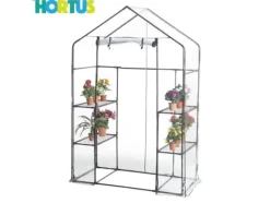 Clearance HORTUS Plastdrivhus, stor 143 x 73 x 195 cm (211-201) Växthus