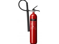 Housegard CO2-slukker 5 kg - med vægbeslag, brandklasse B