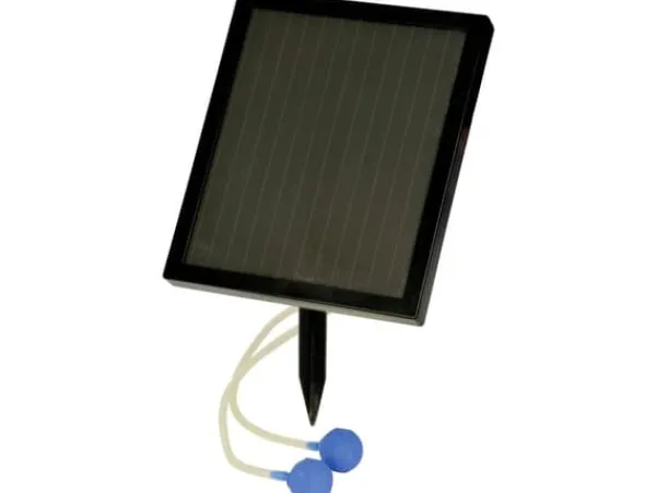 Hozelock 3537, Luftpumpe, Grå, Metall, Solar, 0,9 W, 7 V