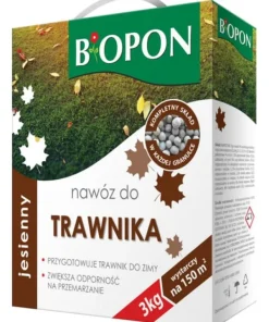 Hot HÖSTGÖDSEL - FÖR GRÄSMATTAGRANULAT KARTONG MED HANDTAG 3 KG - BR BIO-1080 Gödningsmedel