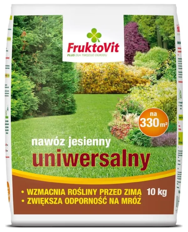 Clearance Höstuniversalgödsel Fruktovit PLUS för växter, gräsmattor 10 kg Gödningsmedel
