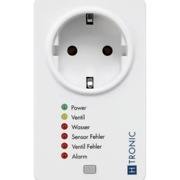 H-Tronic 1114725 WSS 1 Vattendetektor med extern sensor 230 V, över uttaget Läckagedetektorer