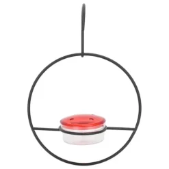 Clearance Hummingbird Feeder Vacker lätt hängande fågelmatare med 4 portar för utomhusbakgård För Fåglar & Småvilt