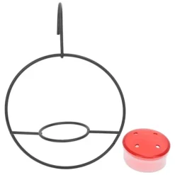 Clearance Hummingbird Feeder Vacker lätt hängande fågelmatare med 4 portar för utomhusbakgård För Fåglar & Småvilt