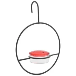 Clearance Hummingbird Feeder Vacker lätt hängande fågelmatare med 4 portar för utomhusbakgård För Fåglar & Småvilt