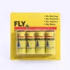 Husdjursfälla 4 rullar Sticky Eliminera flugor Insektslimfälla Papper MIL