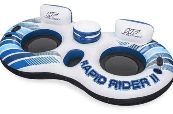 Hydro-Force Rapid Rider II Dubbel badring 251 x 132 cm Pool- & Spatillbehör