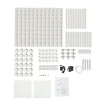 Sale Hydroponisk Odling Kit, 3-lagers System, 108 Planteringspunkter,VIT Kit För Växt- & Örtplantering